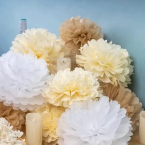 popieriniai-pom-pom-burbulai Popieriniai pom pom burbulai (9 vnt.)