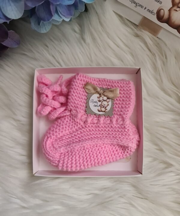 Rankų Darbo Megzti Kūdikių Tapukai