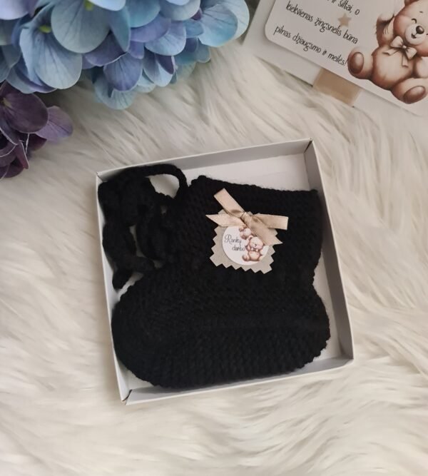 Rankų Darbo Megzti Kūdikių Tapukai