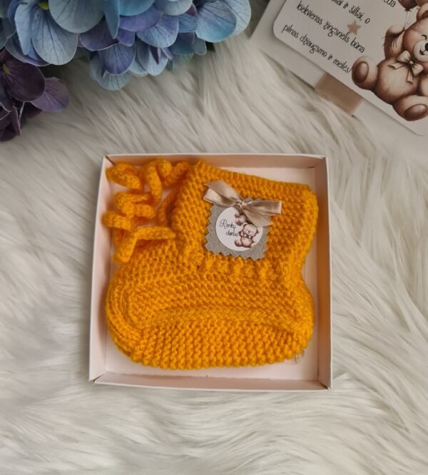 Rankų Darbo Megzti Kūdikių Tapukai