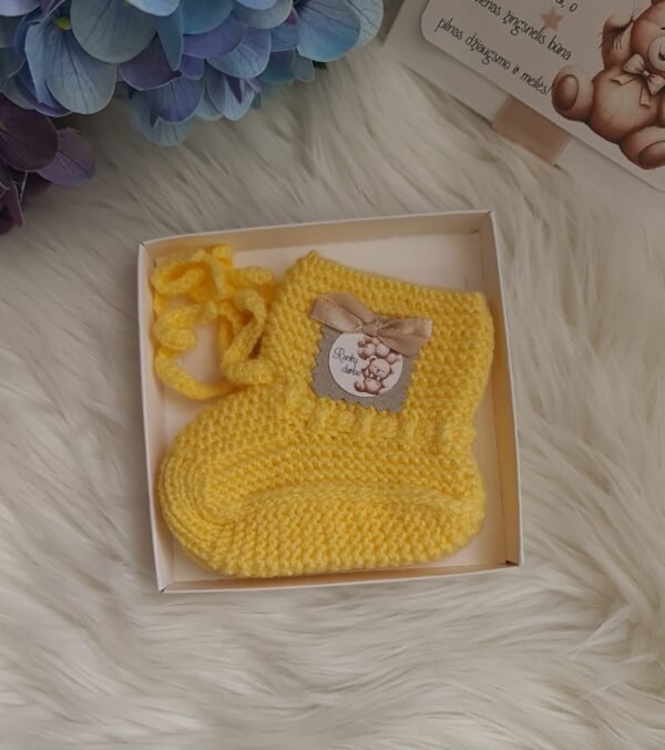 Rankų Darbo Megzti Kūdikių Tapukai