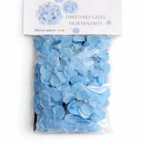 Dirbtinės gėlės hortenzijos ( 3vnt).