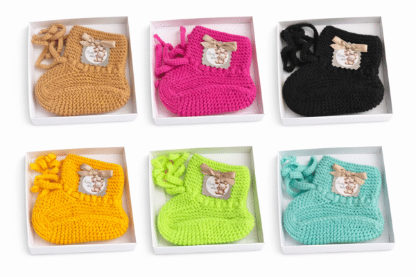 Rankų Darbo Megzti Kūdikių Tapukai