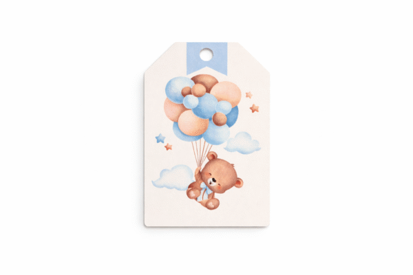 Etiketės su meškiuku (10vnt)