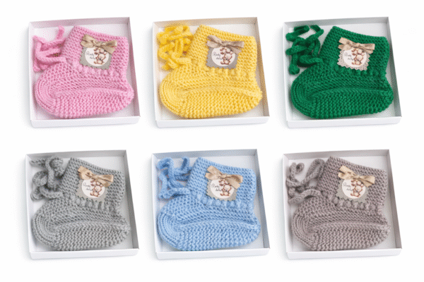 Rankų Darbo Megzti Kūdikių Tapukai