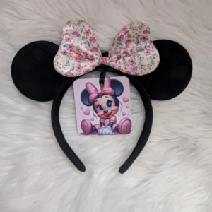 Minnie Mouse stiliaus lankelis
