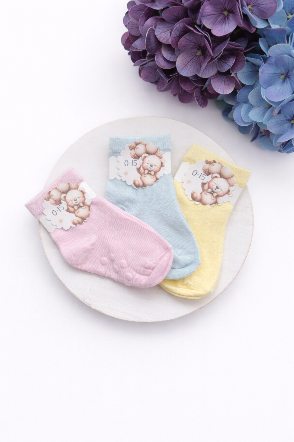 Kūdikių kojinės (0-15), (15-18) dydis