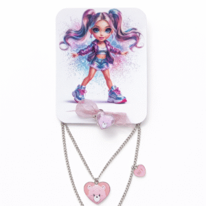 Vaikiškas papuošalų rinkinys mergaitei