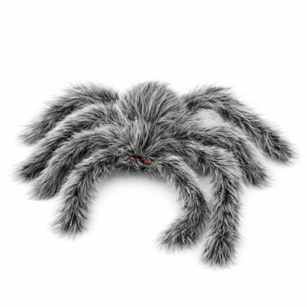 Helovino dekoratyvinis pūkuotas voras