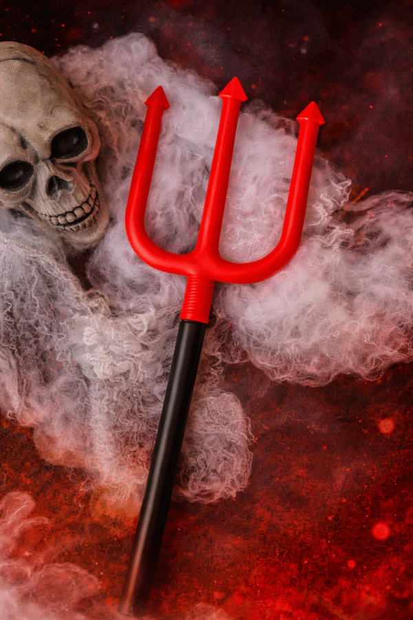 Helovino velnio šakė