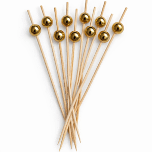 Dekoratyviniai vienkartiniai dantų krapštukai (12 vnt).