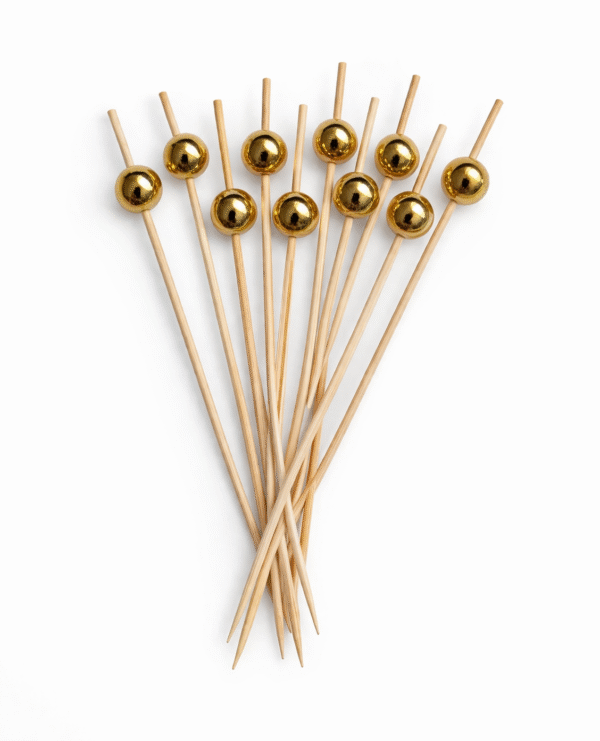 Dekoratyviniai vienkartiniai dantų krapštukai (12 vnt).