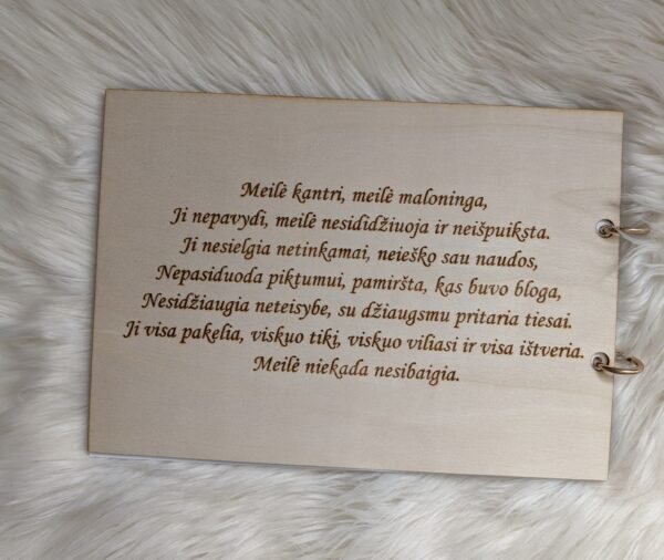 Albumas - palinkėjimų knyga