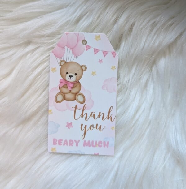 Etiketė meškiuku (12vnt)