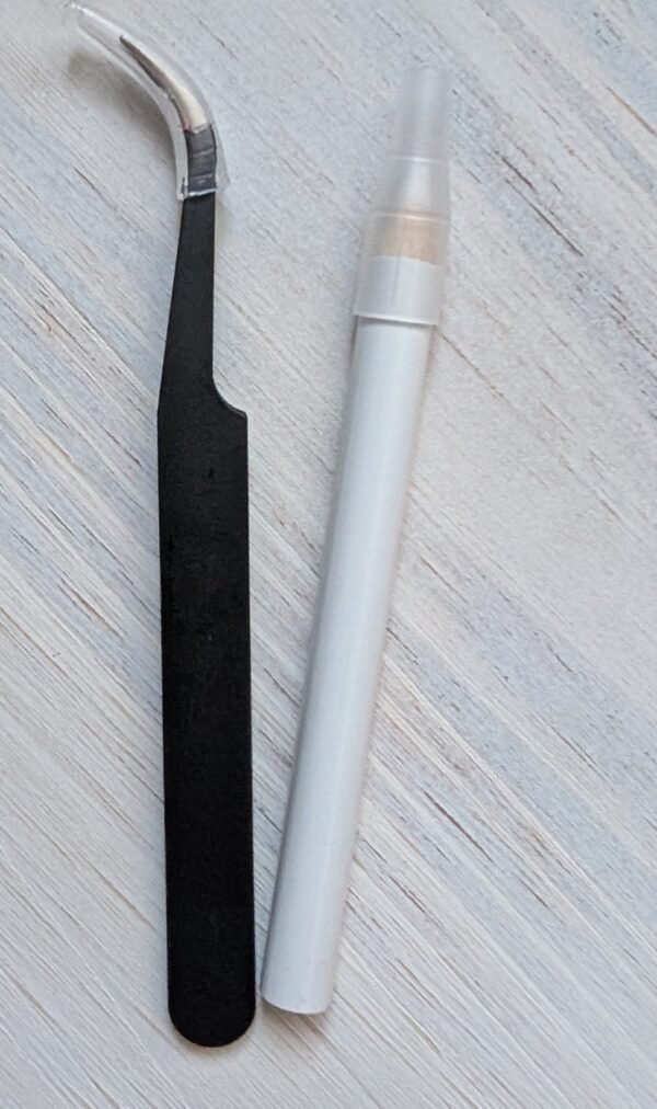 Rinkinys cirkonio akmenukų klijavimo reikmenims