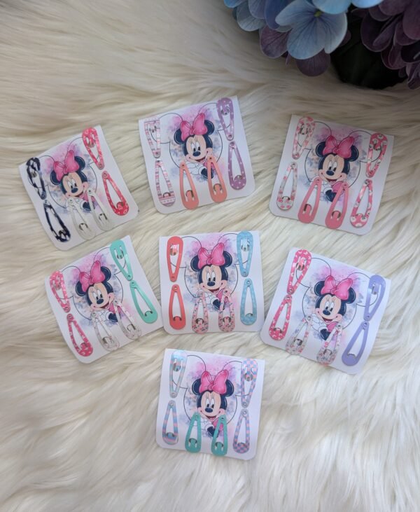 Plaukų segtukų rinkinys (6 vnt.) 