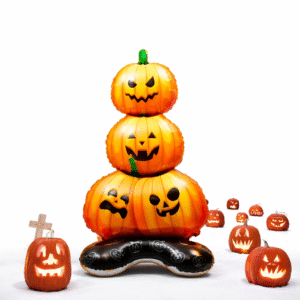 Pripučiama moliūgų dekoracija (88 cm)