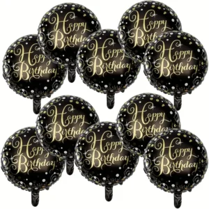 Folinis balionas Happy Birthday (46 cm)