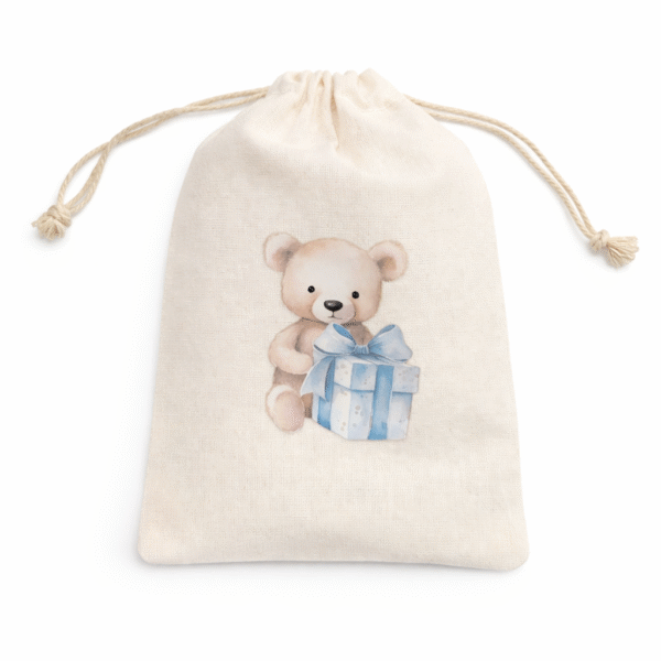 Medžiaginis dovanų maišelis – 15x10 cm