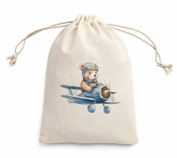 Medžiaginis dovanų maišelis – 15x10 cm