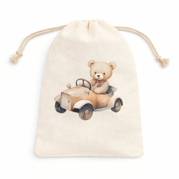 Medžiaginis dovanų maišelis – 15x10 cm