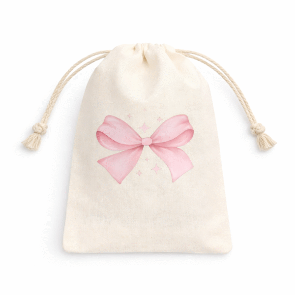 Medžiaginis dovanų maišelis – 15x10 cm