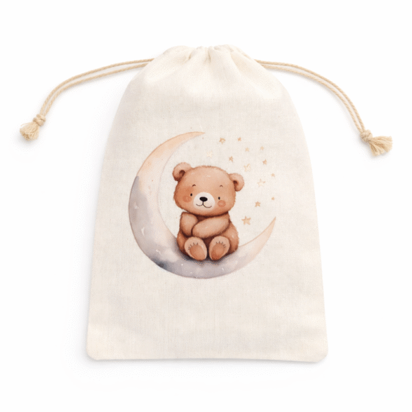 Medžiaginis dovanų maišelis – 15x10 cm