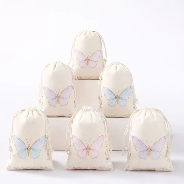 Medžiaginis dovanų maišelis – 15x10 cm