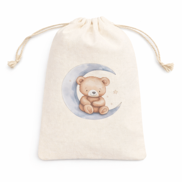 Medžiaginis dovanų maišelis – 15x10 cm