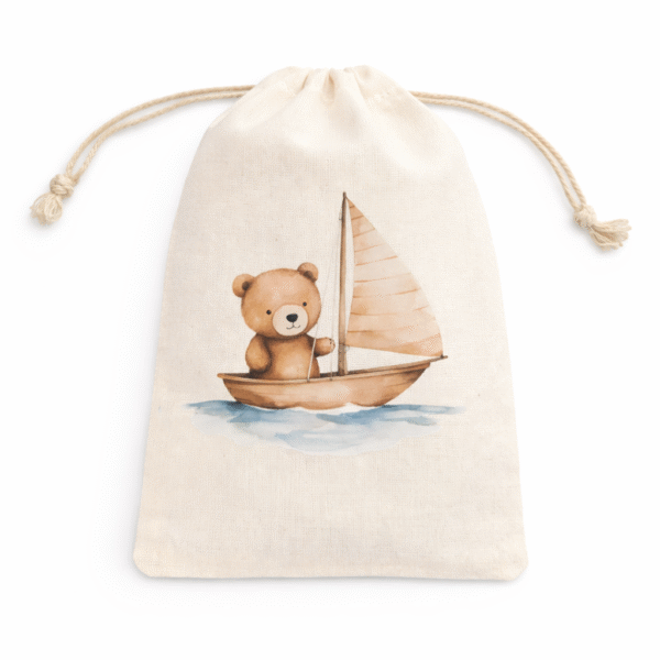 Medžiaginis dovanų maišelis – 15x10 cm