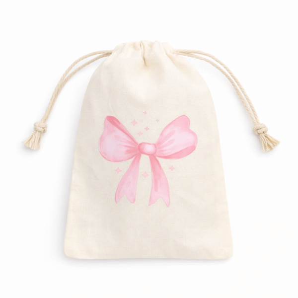 Medžiaginis dovanų maišelis – 15x10 cm