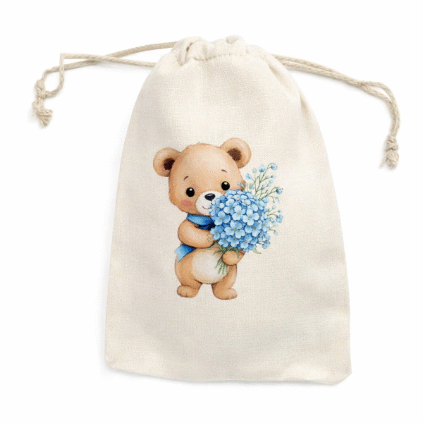 Medžiaginis dovanų maišelis – 15x10 cm