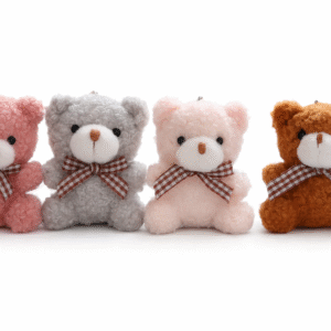 Minkštas pliušinis meškiukas dėžutėje