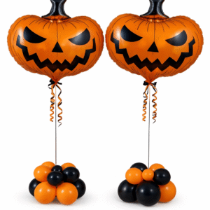 Helovino moliūgo formos balionas