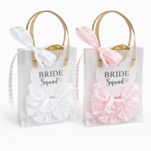 Satininės gumytės Bride Squad – rinkinys