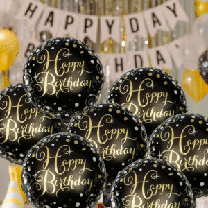 6b755b83-e685-47d7-84a7-668aa7afaac7 (1) Folinis balionas Happy Birthday (46 cm)