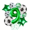 Balionų rinkinys su futbolo tematika (nuo 1 iki 9)