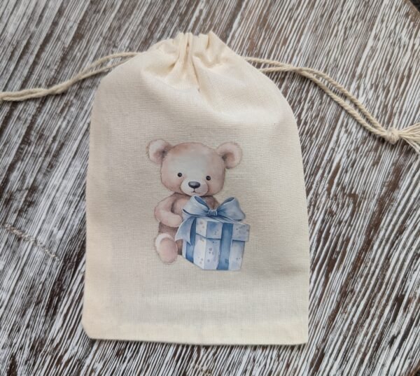 Medžiaginis dovanų maišelis – 15x10 cm