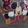 Vaikiški dekoratyviniai akiniai su Mickey ir Minnie Mouse motyvais