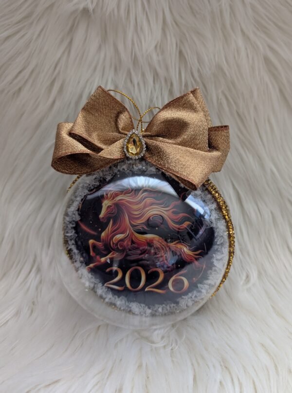 Rankų darbo Kalėdinis žaisliukas