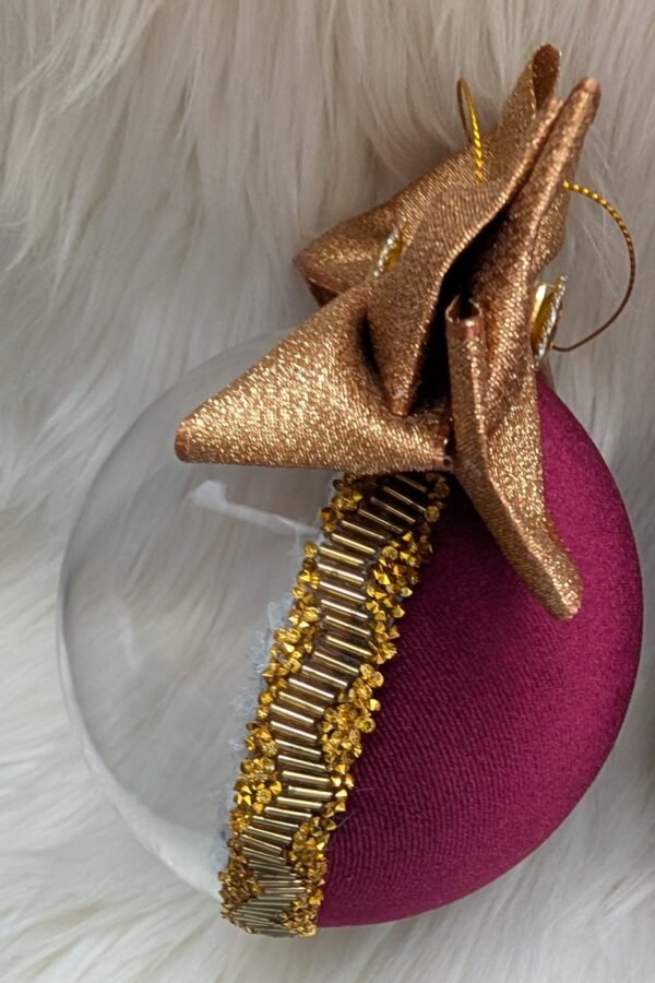 Rankų darbo Kalėdinis žaisliukas