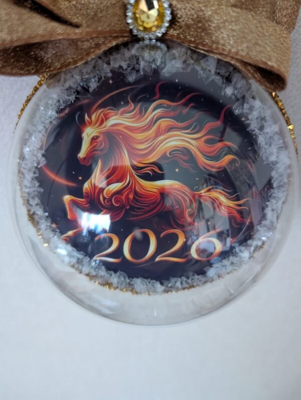 Rankų darbo Kalėdinis žaisliukas