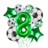 Balionų rinkinys su futbolo tematika (nuo 1 iki 9)