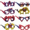 Popieriniai vaikiški akiniai su Spider-Man motyvais (8 vnt. pakuotėje)