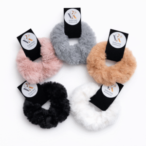 Pūkuota plaukų gumytė