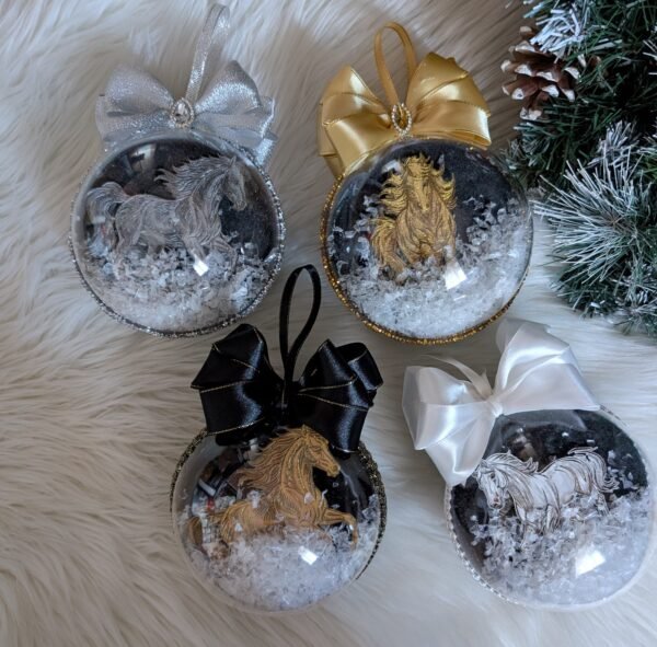 Rankų darbo kalėdiniai žaisliukai – 12 cm