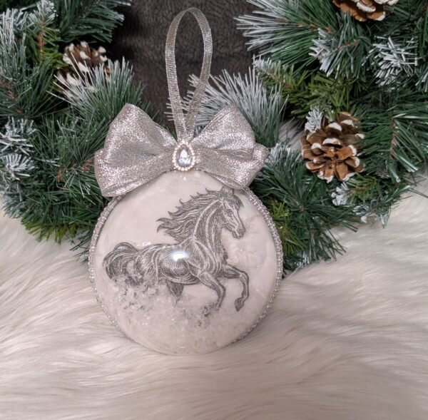 Rankų darbo kalėdiniai žaisliukai – 12 cm