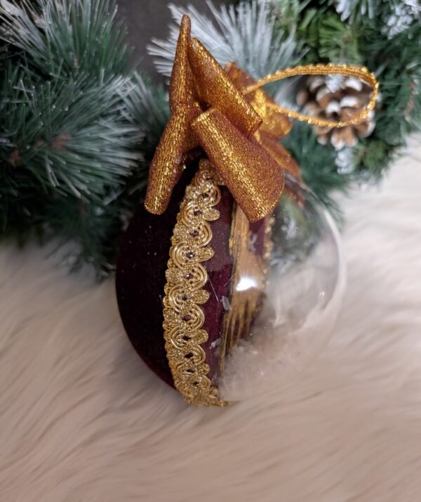 Rankų darbo kalėdiniai žaisliukai – 12 cm