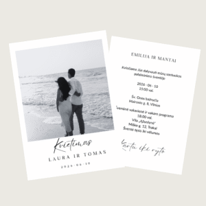 Vestuvių kvietimai