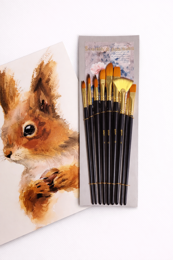 Tapybos teptukų rinkiniai